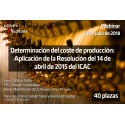 50151393 - Determinación del coste de producción, aplicación de la Res. 14-04-2015 del ICAC