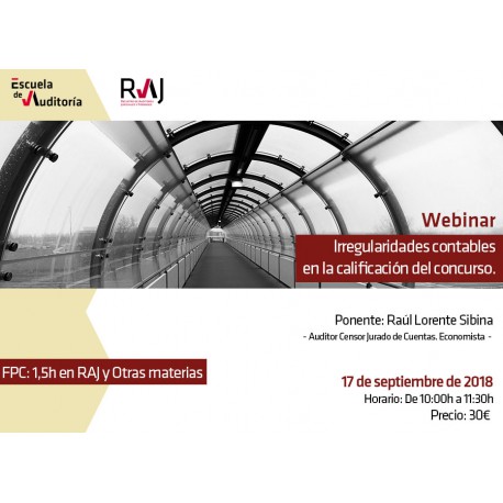 Irregularidas contables en la calificación del concurso