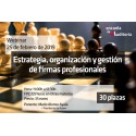 50161454 - Estrategia, organización y gestión de firmas profesionales