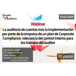 Corporate Compliance y Control Interno del auditor