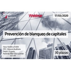 Prevención del blanqueo de capitales y financiación del terrorismo