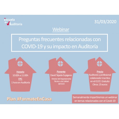 Preguntas frecuentes relacionadas con el covid-19 y su impacto en auditoria