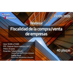 50181990 - Fiscalidad de las operaciones de compra/venta de empresas