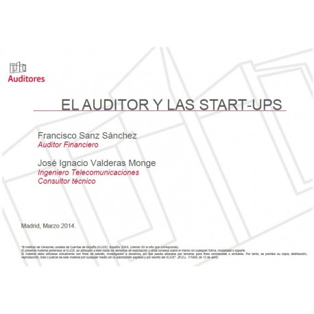 50277781 - El auditor y las Start-ups