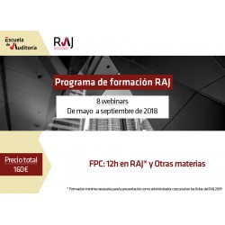 50150001 - Programa de formación RAJ